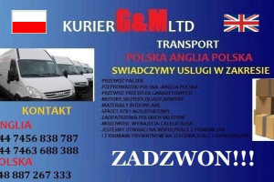 Paczki Przeprowadzki Anglia Polska Anglia