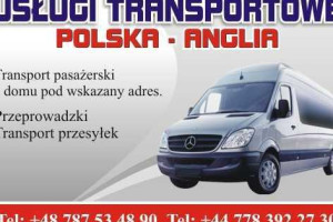 PRZEWÓZ OSÓB PL-UK-PL PREZMAK