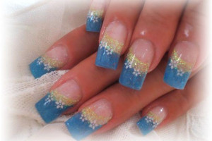 paznokcie zelowe Ł17