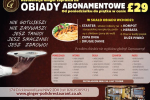 GINGER - POLISH  RESTAURANT