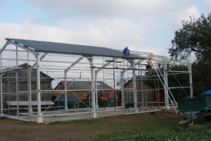 Steel construction hexagon