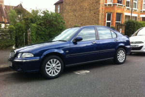 Rover 45 2001, po remoncie
