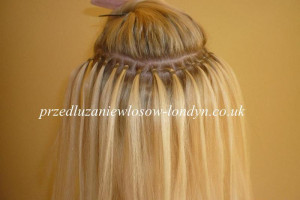 Profesjonalne przedłużanie i zagęszczenie włosów.