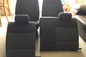 BMW E92 siedzenia  matrerialowe z obudowami na drzwi na sprzedaz!!