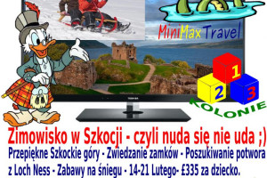 ZIMOWISKO DLA DZIECI ; 14-21 Lutego.