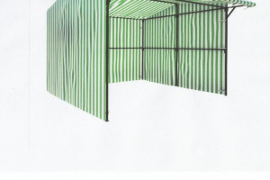 namiot  handlowy 3mx3m