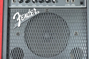 Gitara + mixer + głośnik
