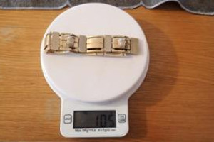 3 zlote branzoletki 14k 14ct Versace