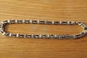 3 zlote branzoletki 14k 14ct Versace