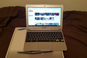 Samsung Notebook chromebook wi-fi 2gb 16gb 1.7ghz bateria 7godzin bardzo lekki, cienki, cichy Sa