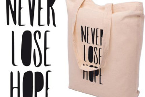 Torba bawełniana z nadrukiem 39cm x 41cm...uchwyt 70cm...3£