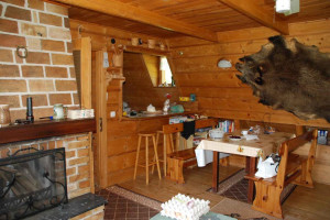 CAŁOROCZNY DOMEK NAD JEZIOREM  Ińsko