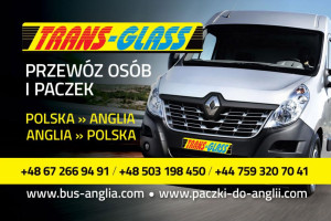TRANS GLASS PRZEWÓZ OSÓB I PACZEK