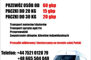 DriveTrans transport osób paczki