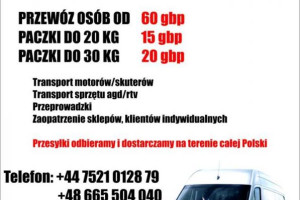 Transport osób paczki