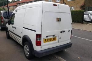 Ford TRANSIT CONNECT White, 1.8 diesel, manual, 2005 T220L