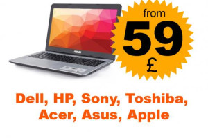 Tanie laptopy - £50