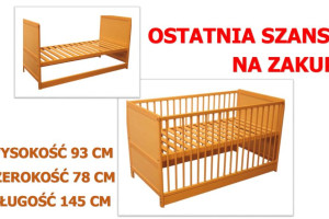 Mega promocja! Łóżeczko dziecięce za jedyne £59