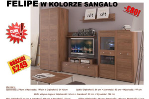 Wyprzedaż eleganckich meblościanek!