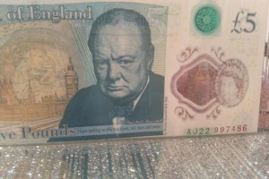 New Plastic Five Pounds!