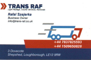Usługi transportowe - Loughborough