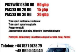 DriveTrans transport osób paczki