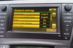 Toyota Prius 2012 radio cd navi B9019