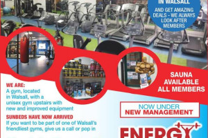 Silownia Energy health and fitness w walsall , ZAPRASZAMY !