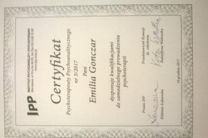 pomoc psychologiczna/psychoterapia