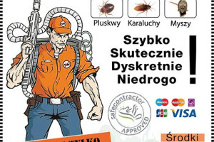 Pluskwy,pchly,karaluchy,myszy, osy
