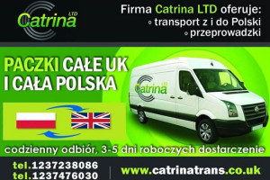 PACZKI / PRZEPROWADZKI / TRANSPORT UK-PL-UK