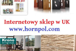 OKNA PCV, DRZWI ZEWNĘTRZNE, WEWNĘTRZNE, KAMIEŃ OZDOBNY, PANELE PODŁOGOWE, KARNISZE, ROLETY OKIENNE