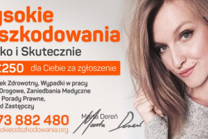 Miales Wypadek? Zglos sie po swoje £250 na rozpoczecie sprawy!