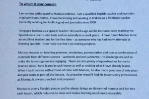 Hiszpański i portugalski - profesjonalne lekcje, wszystkie poziomy zaawansowania