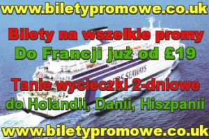Bilety promowe wszelkich linii