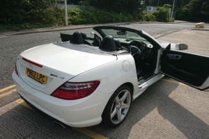 Mercedes-Benz SLK 1.8 SLK200 BLUEEFFICIENCY AMG SPORT 2d AUTO 184 BHP