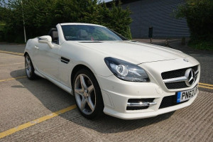 Mercedes-Benz SLK 1.8 SLK200 BLUEEFFICIENCY AMG SPORT 2d AUTO 184 BHP