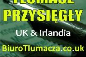 Tłumacz Przysięgły - całe UK