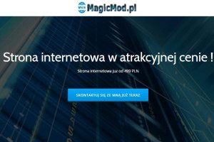 Strona Internetowa-Projektowanie Stron WWW od 499 PLN - MagicMod.PL