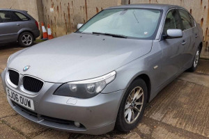 BMW 520D Manual (6 speed) - Silver. Do naprawy