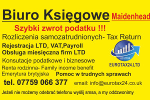 Biuro Ksiegowe Maidenhead,Ksiegowa Maidenhead