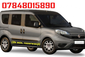 Maly van transport przeprowadzi