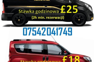 Maly van transport przeprowadzi