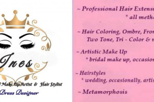 HAIR EXTENSIONS,  MAKE UP & METAMORPHOSIS