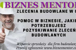 STAŁY DOSTĘP DO ZLECEŃ dla FIRM OGÓLNOBUDOWLANYCH w UK