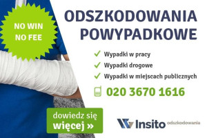 ODSZKODOWANIA !!!WYPADEK W PRACY/ DROGOWY/POMOC 24h