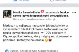 hiszpański i portugalski z mgr Iberystyki, 14 lat doswiadczenia