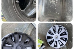 Vauxhall Insignia kaplet kol z oponami zimowymi  225/55/17 + kolpaki