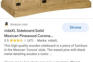 Meble corona pin wood