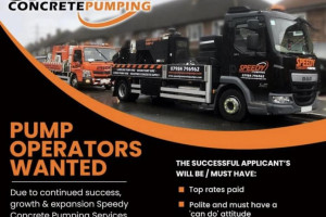 Kierowca/operator pompy do betonu